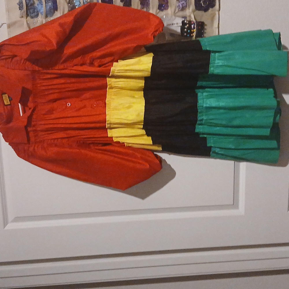 Multicolored Womens Dress